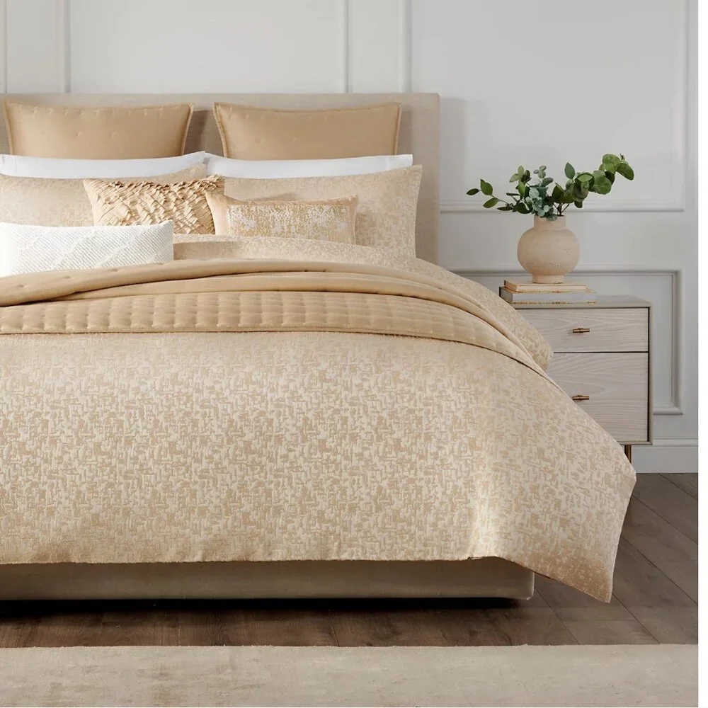 Donna Karan Home Fragment King Duvet Cover